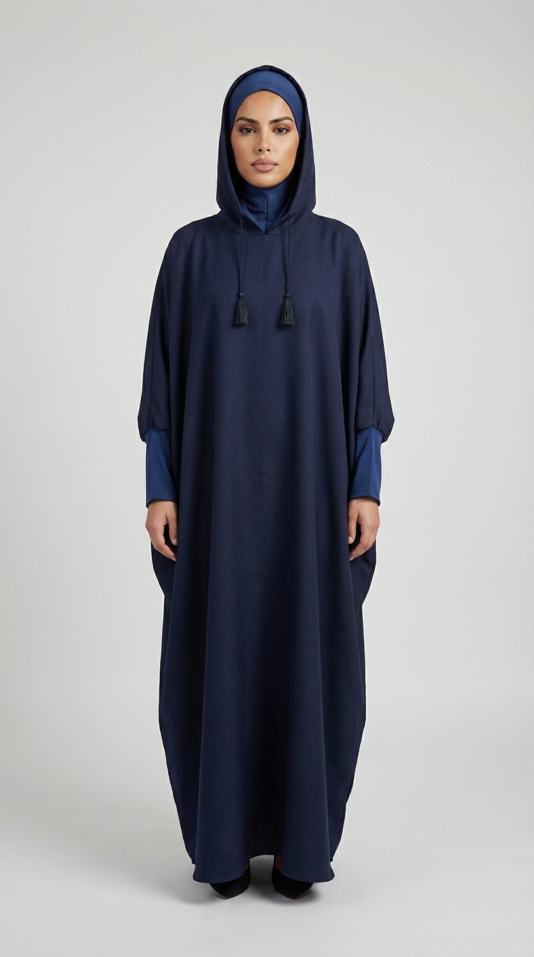 Abaya Salat à Double Capuche